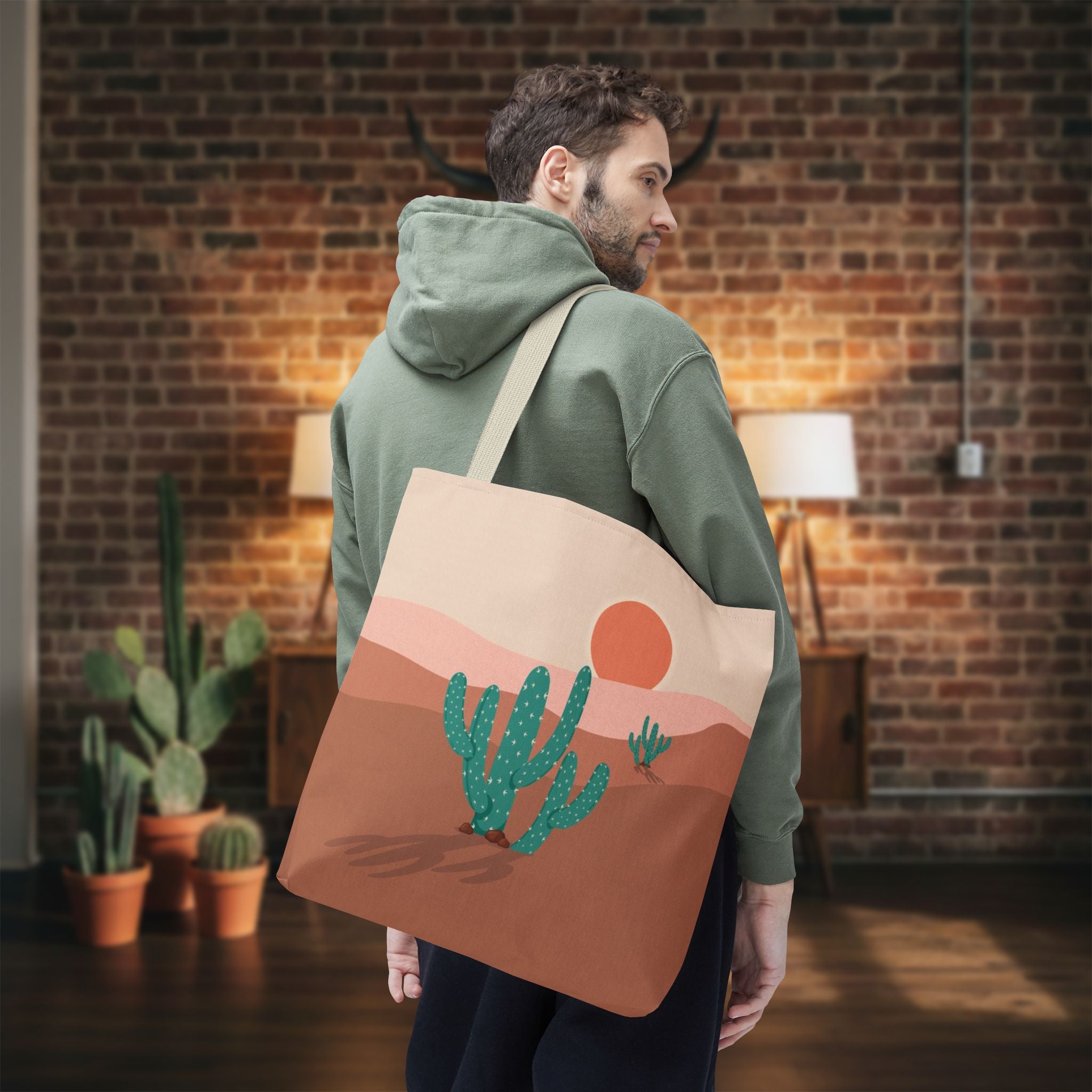 Southwest Desert Cactus Tote Bag