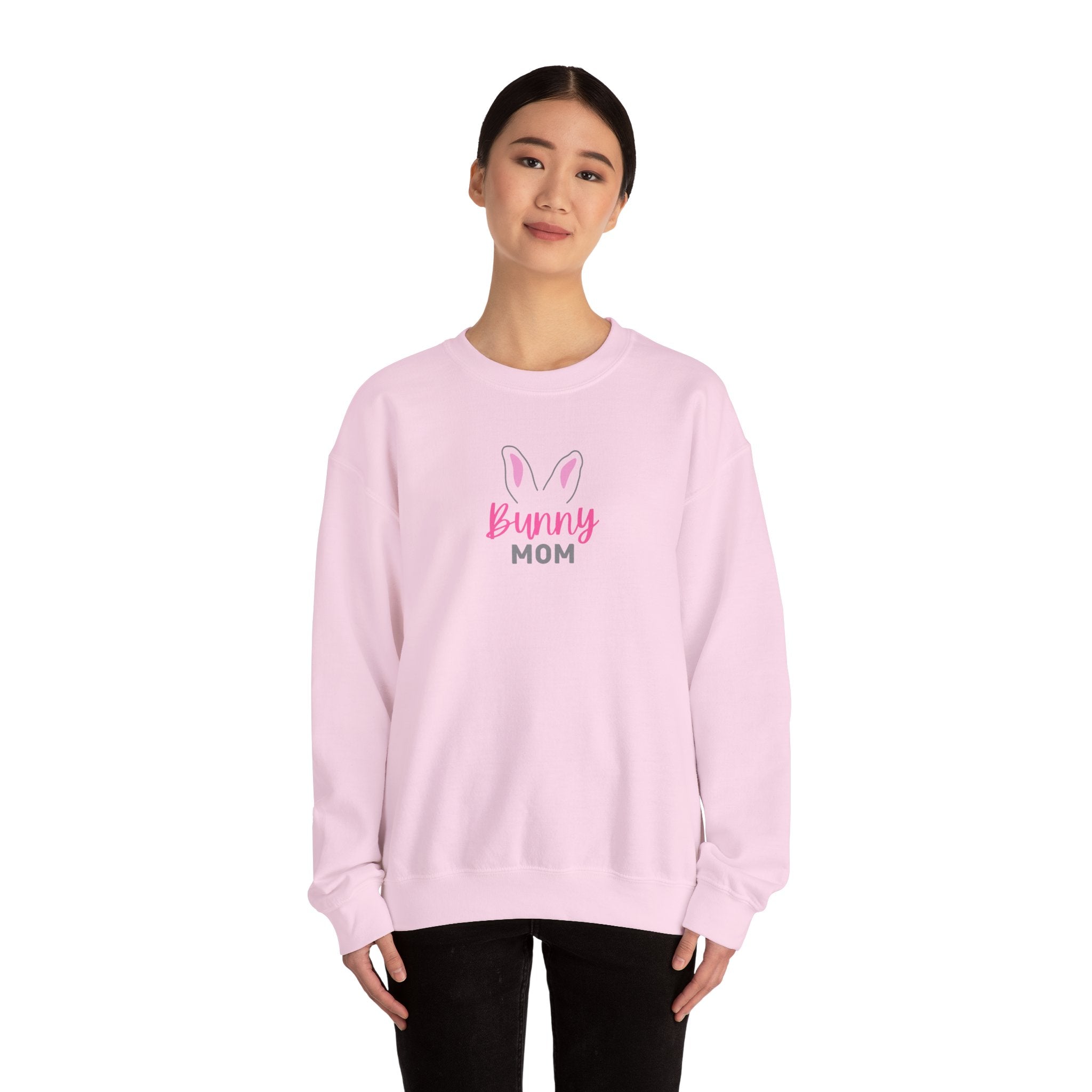 Bunny Mom Crewneck Sweatshirt | Bunny Ears Graphic