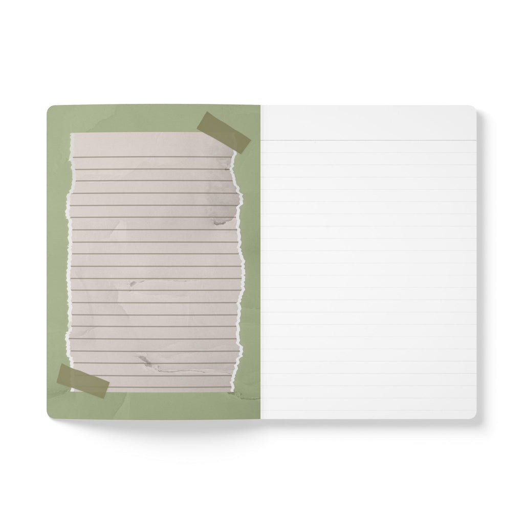 Mushroom Moon Softcover Journal | Botanical Night Sky Notebook