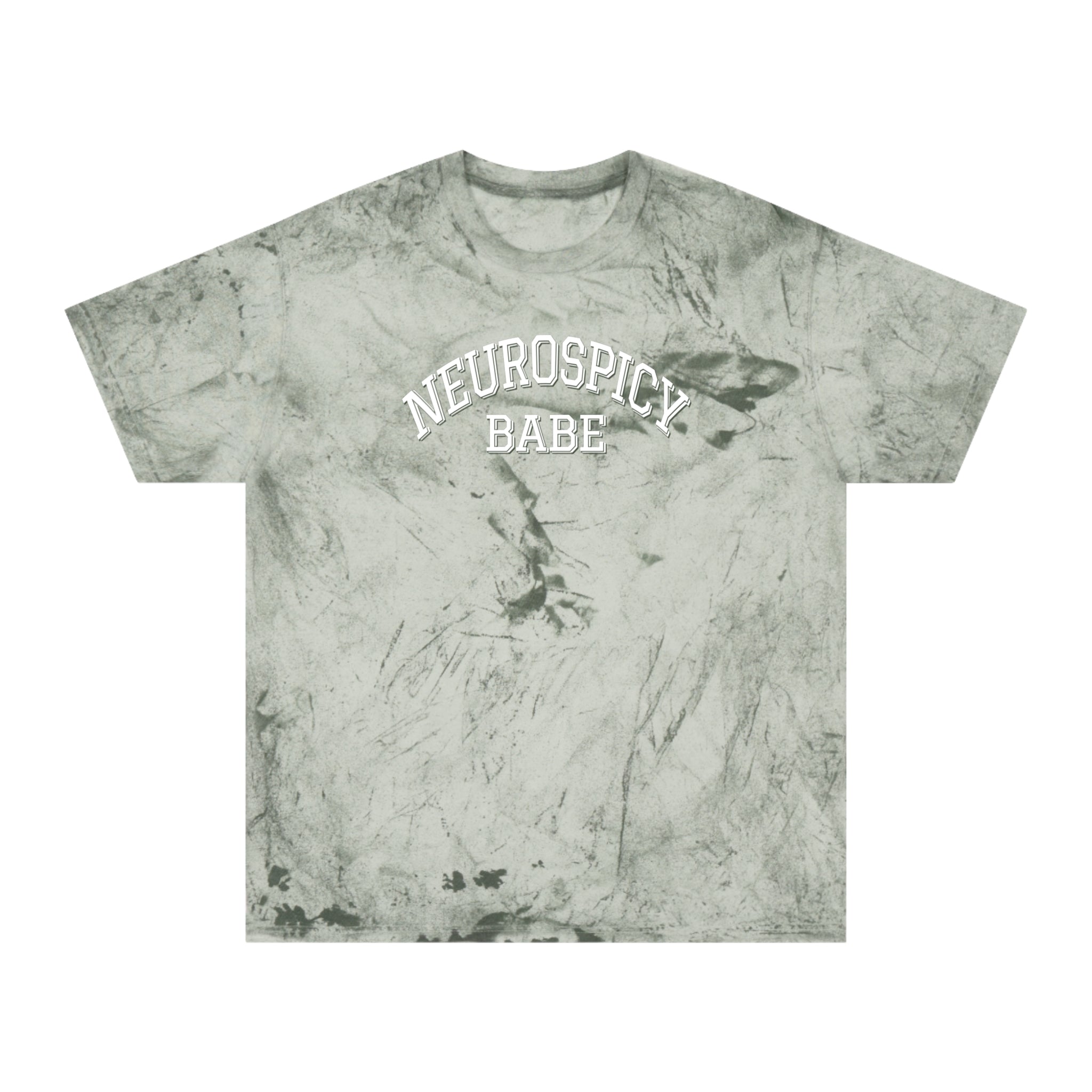 NEUROSPICY BABE Tie-Dye T-Shirt | Neurodivergent Tee