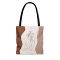 Abstract Woman Line Art Tote Bag