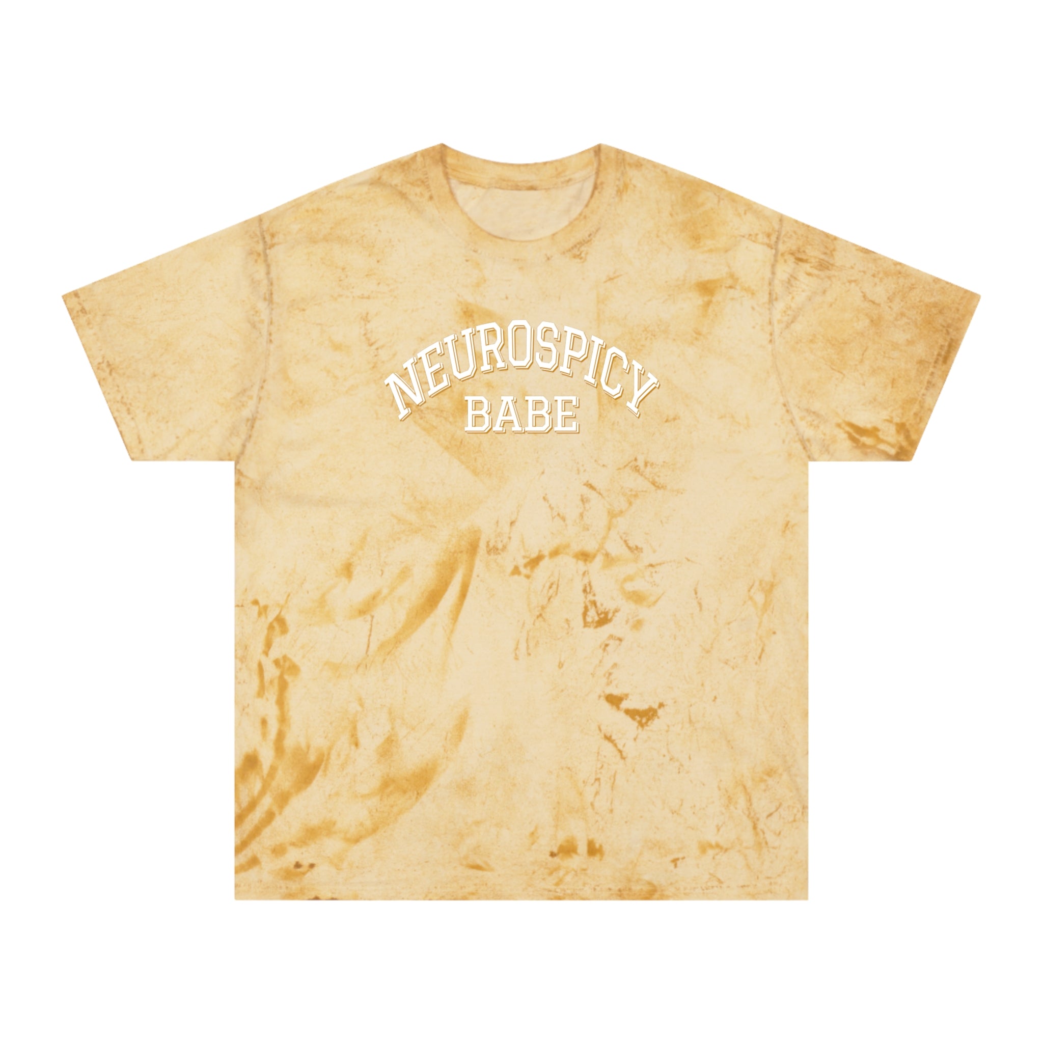 NEUROSPICY BABE Tie-Dye T-Shirt | Neurodivergent Tee