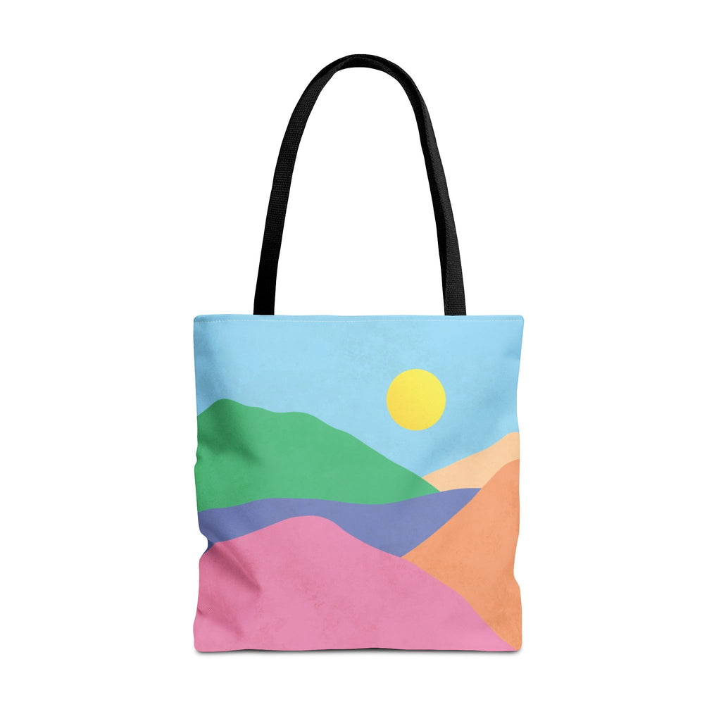 Mountain Desert Pastel Tote Bag