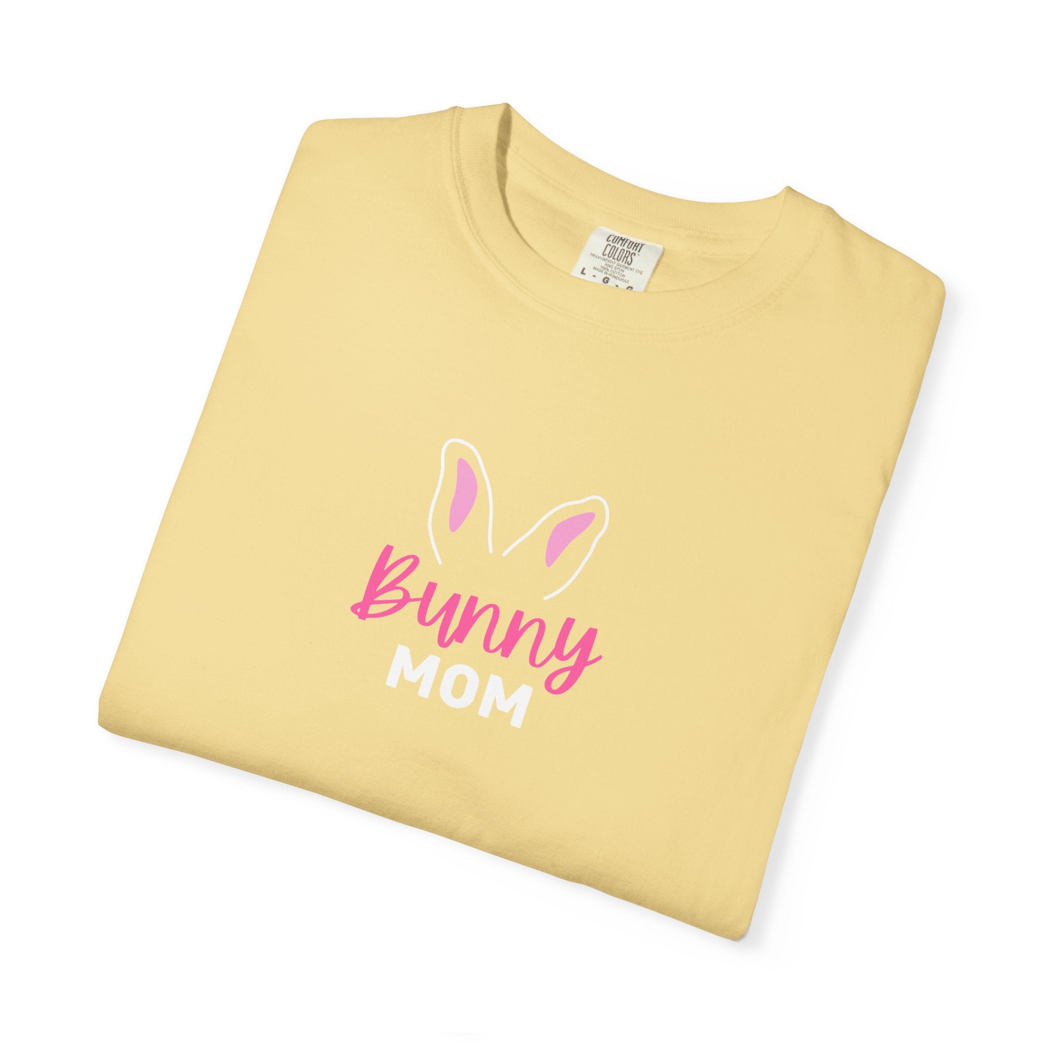 Bunny Mom T-Shirt - Rabbit Ears Comfort Colors Tee