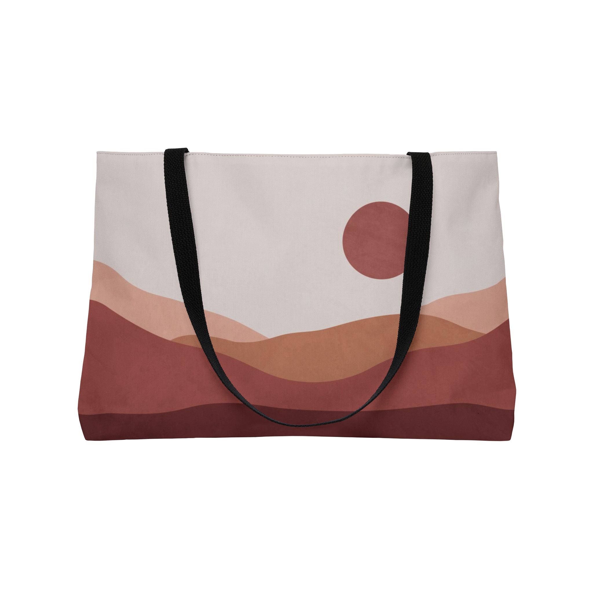 Boho Desert Weekender Tote | Madder Brown Travel Bag