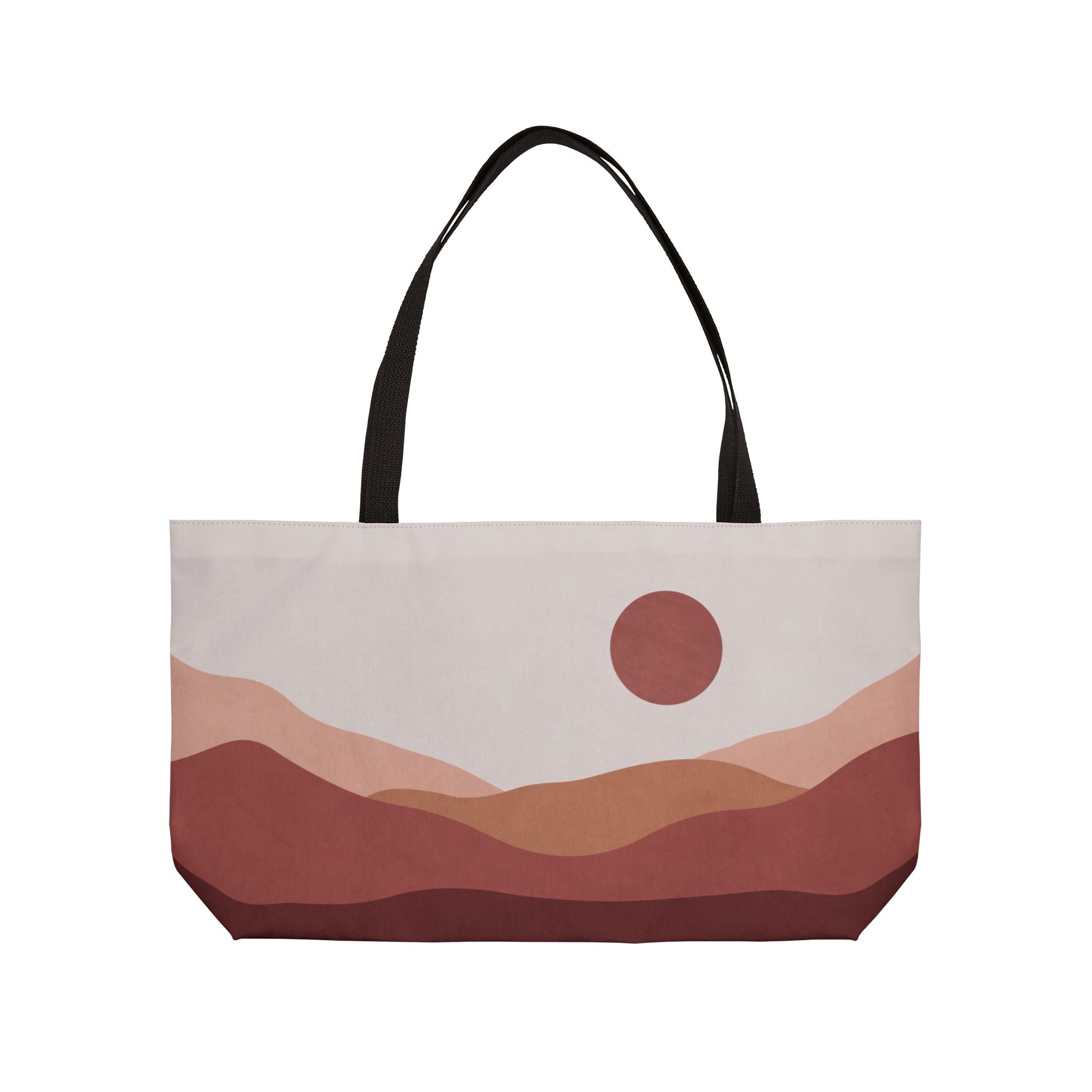 Boho Desert Weekender Tote | Madder Brown Travel Bag