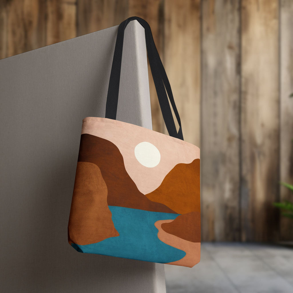 Mountain Stream Rust Tote Bag