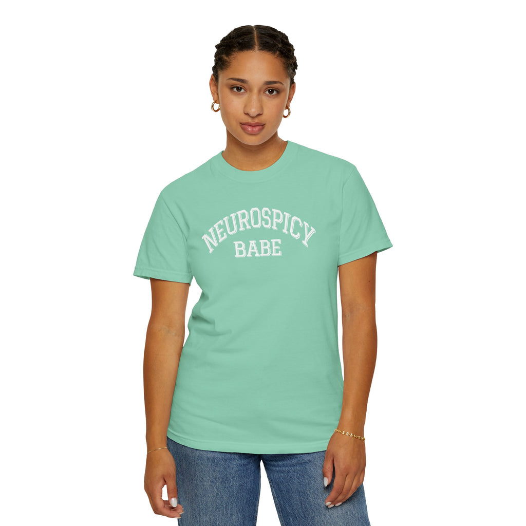 NEUROSPICY BABE Comfort Colors Tee T-Shirt | Neurodivergent Tee