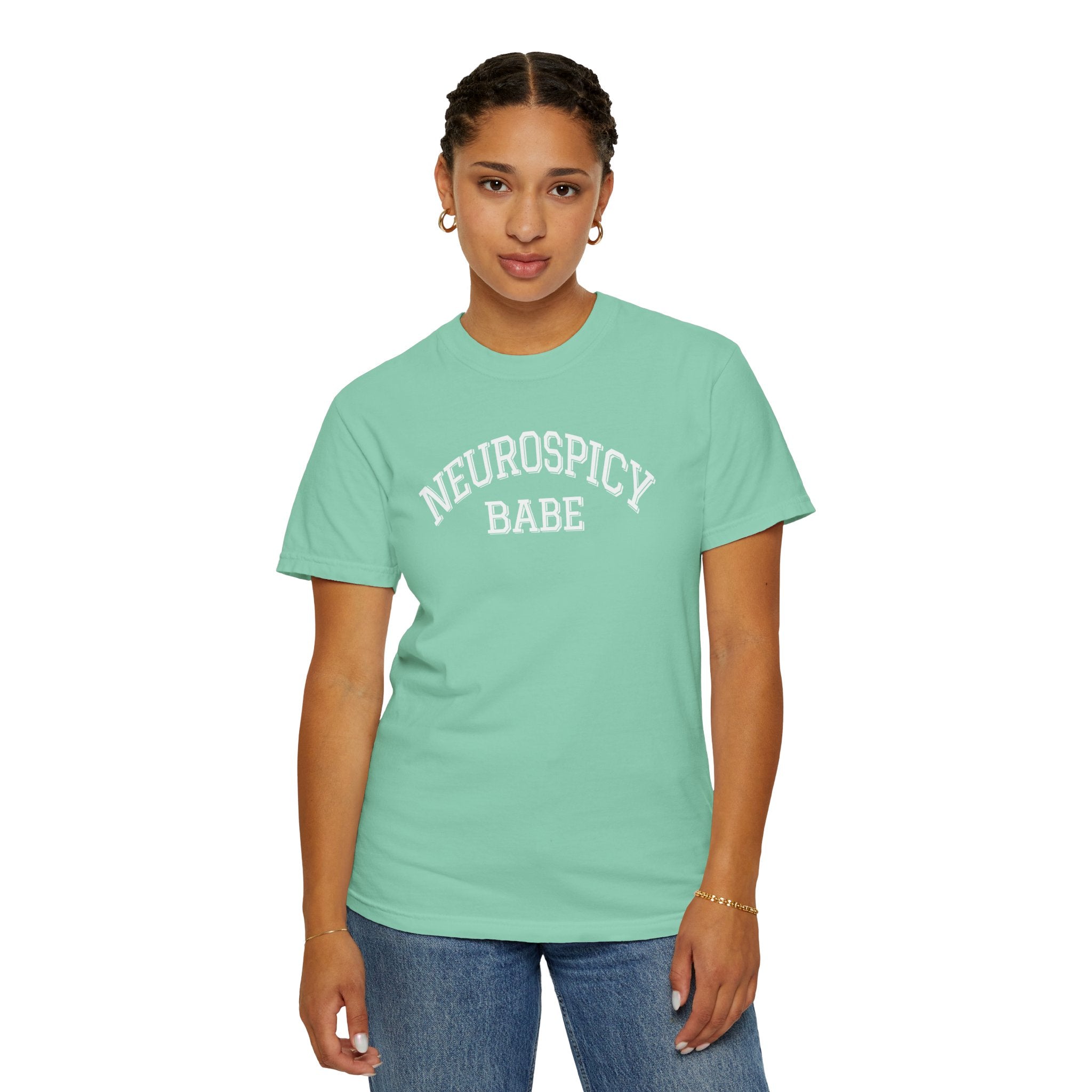 NEUROSPICY BABE Comfort Colors Tee T-Shirt | Neurodivergent Tee