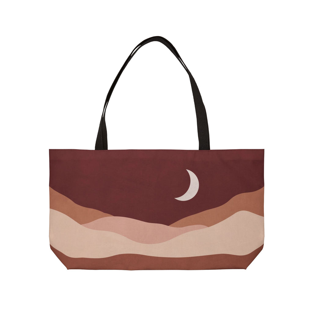 Boho Desert Weekender Tote | Madder Brown Travel Bag