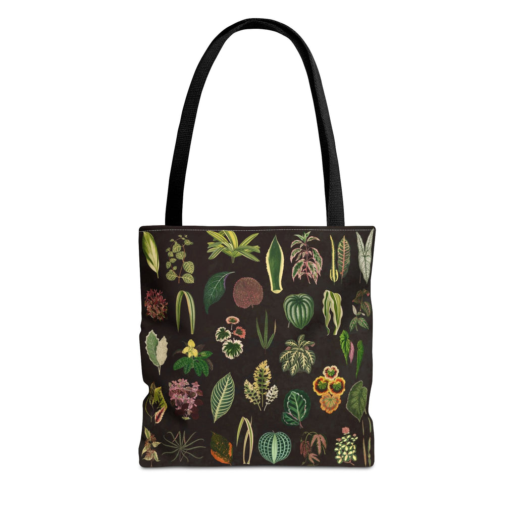 Plant Varieties Botanical Tote Bag on a white background