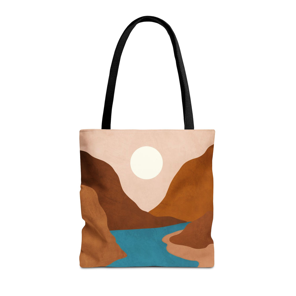 Mountain Stream Rust Tote Bag