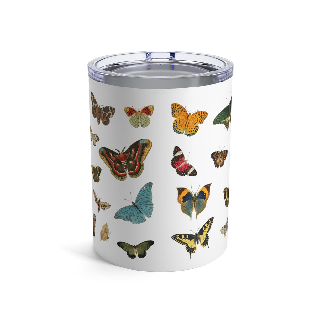 Butterfly & Moth 10oz Stainless Steel Tumbler