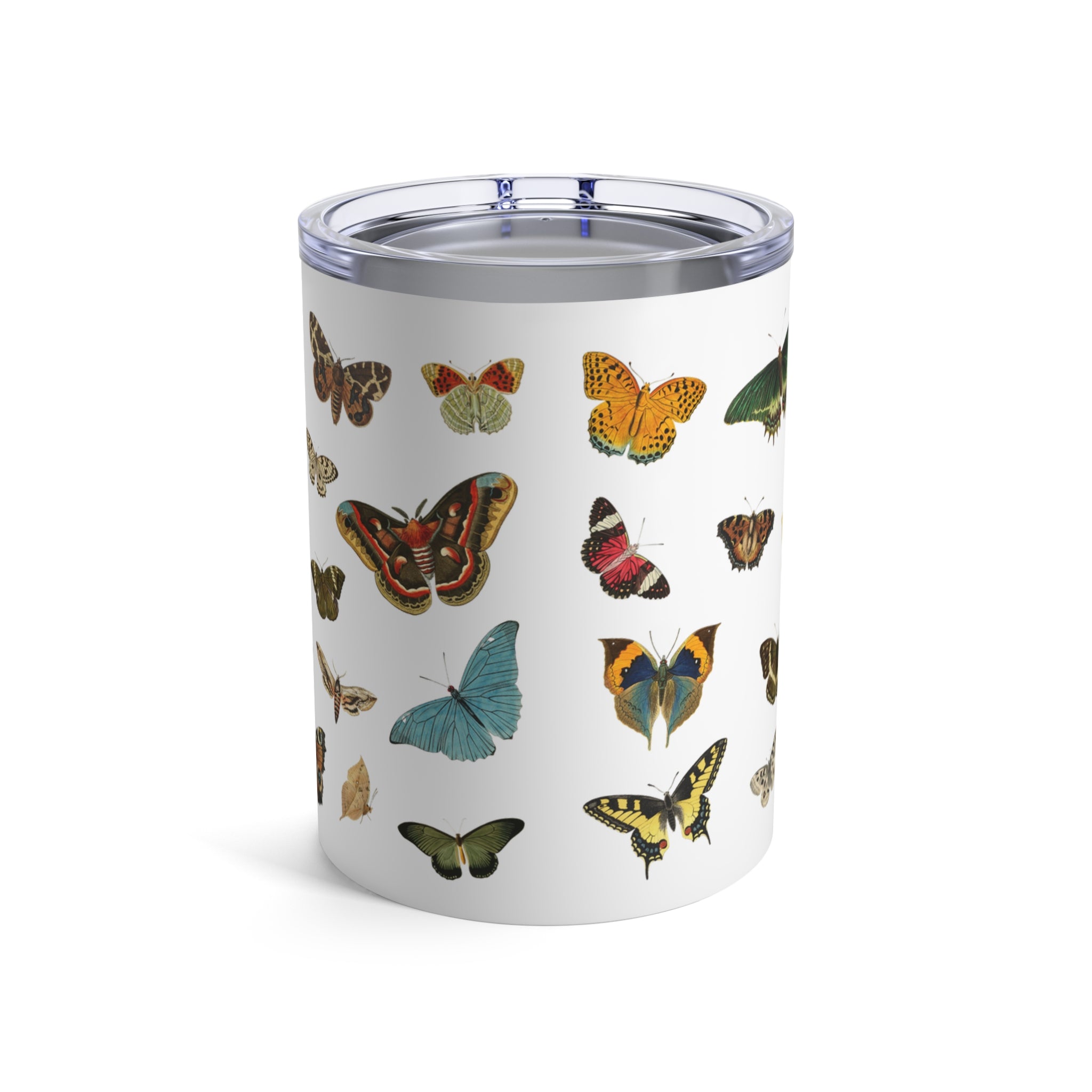 Butterfly & Moth 10oz Stainless Steel Tumbler