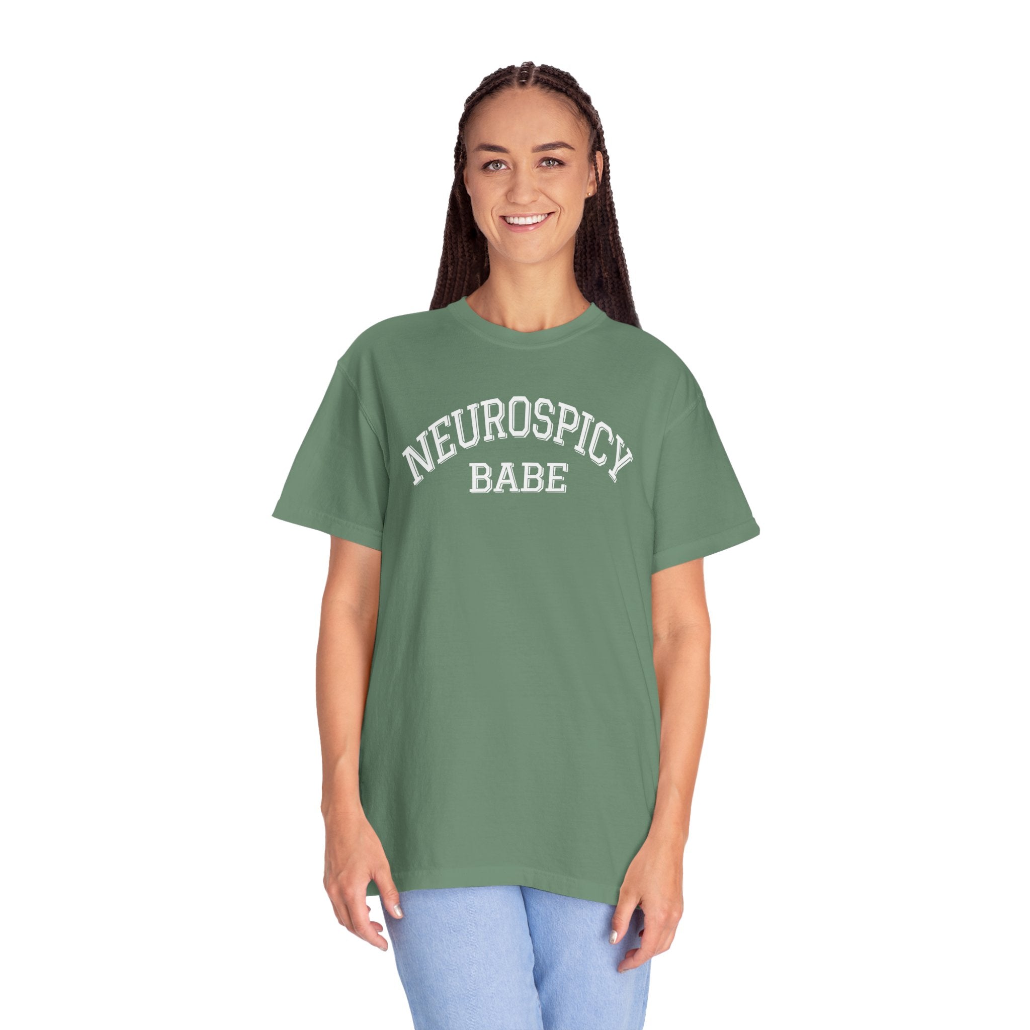 NEUROSPICY BABE Comfort Colors Tee T-Shirt | Neurodivergent Tee