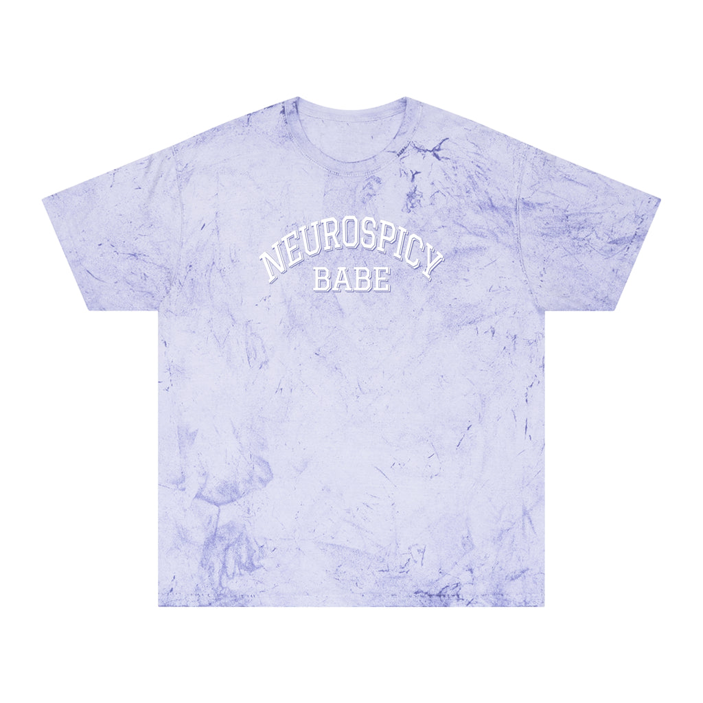 NEUROSPICY BABE Tie-Dye T-Shirt | Neurodivergent Tee