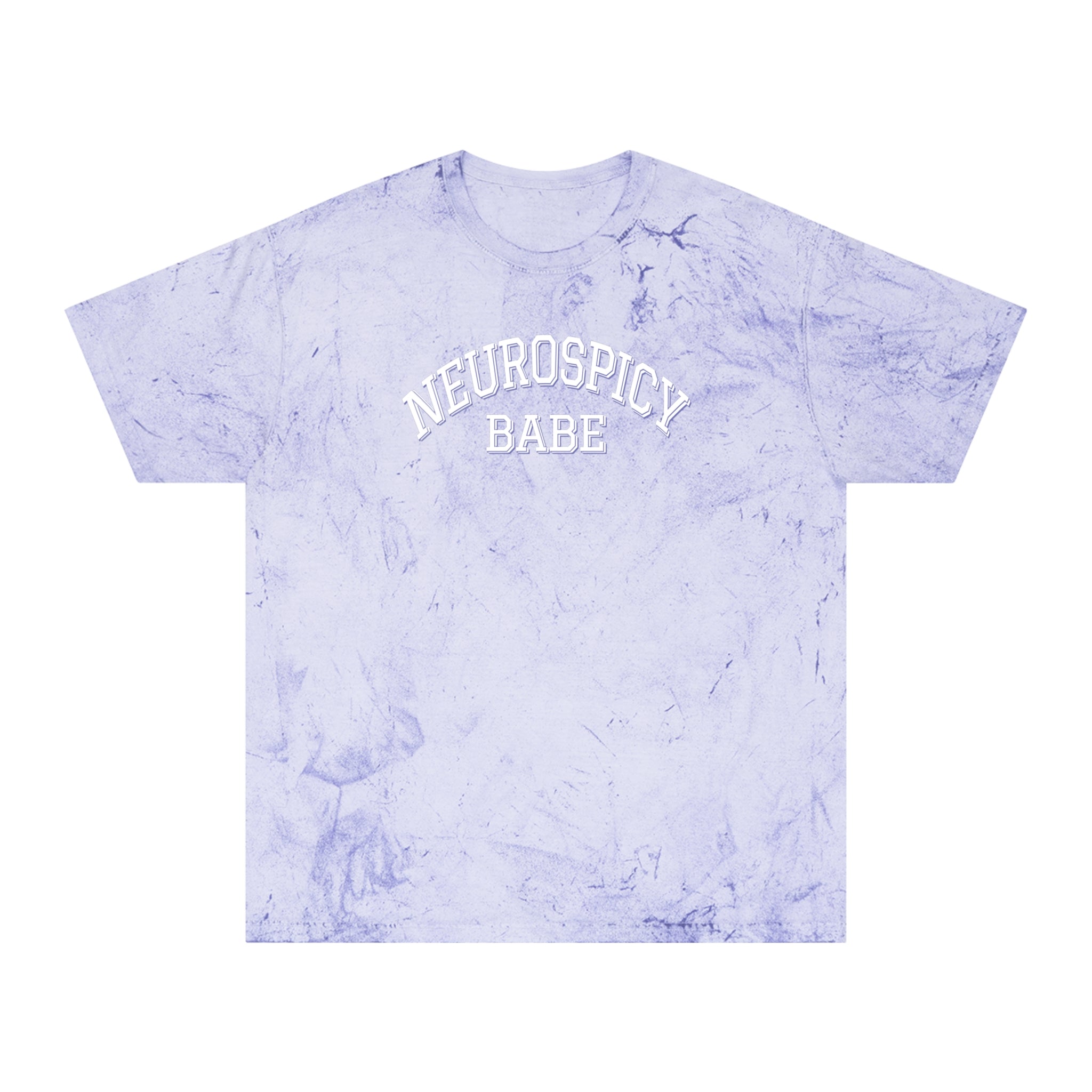 NEUROSPICY BABE Tie-Dye T-Shirt | Neurodivergent Tee