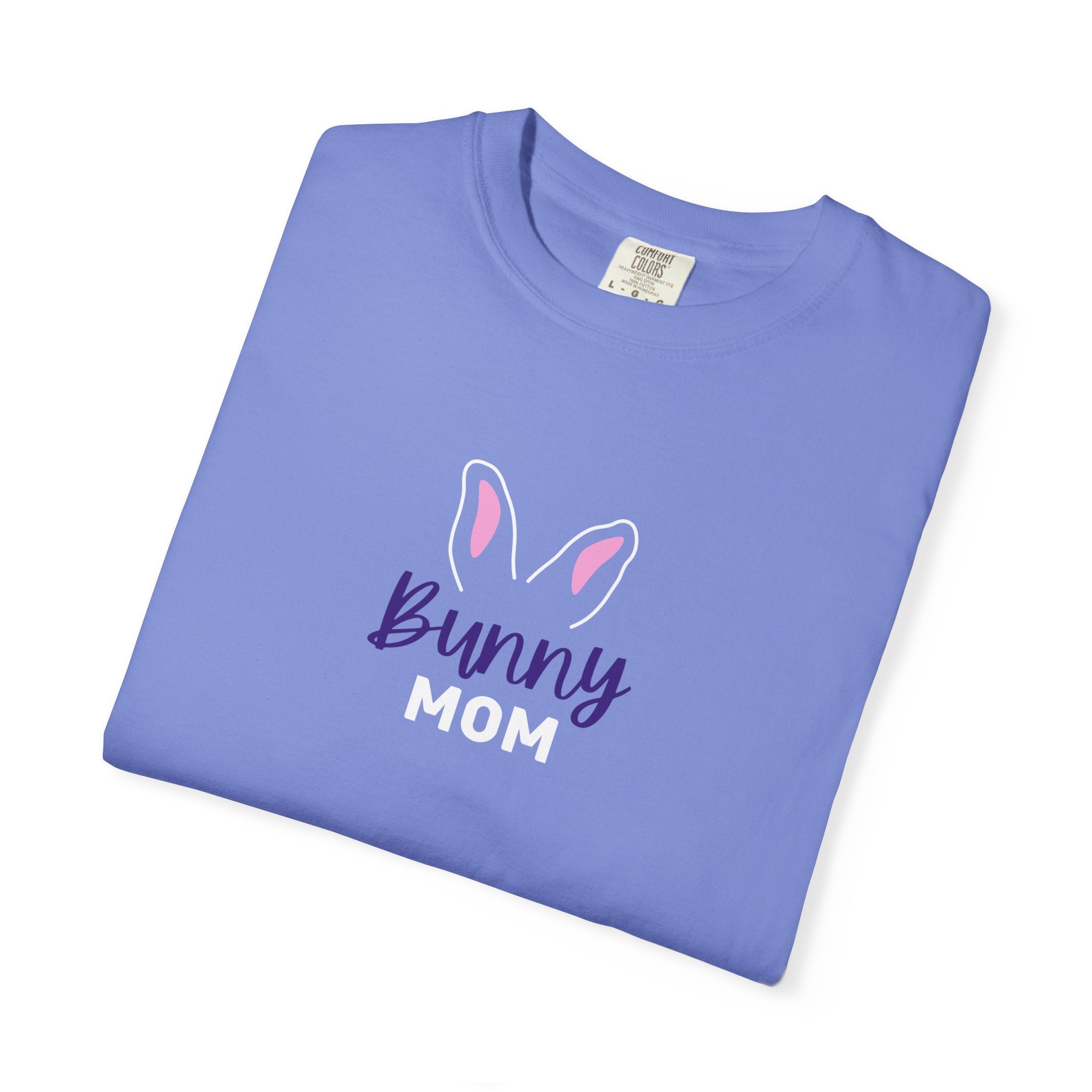 Bunny Mom T-Shirt - Rabbit Ears Comfort Colors Tee