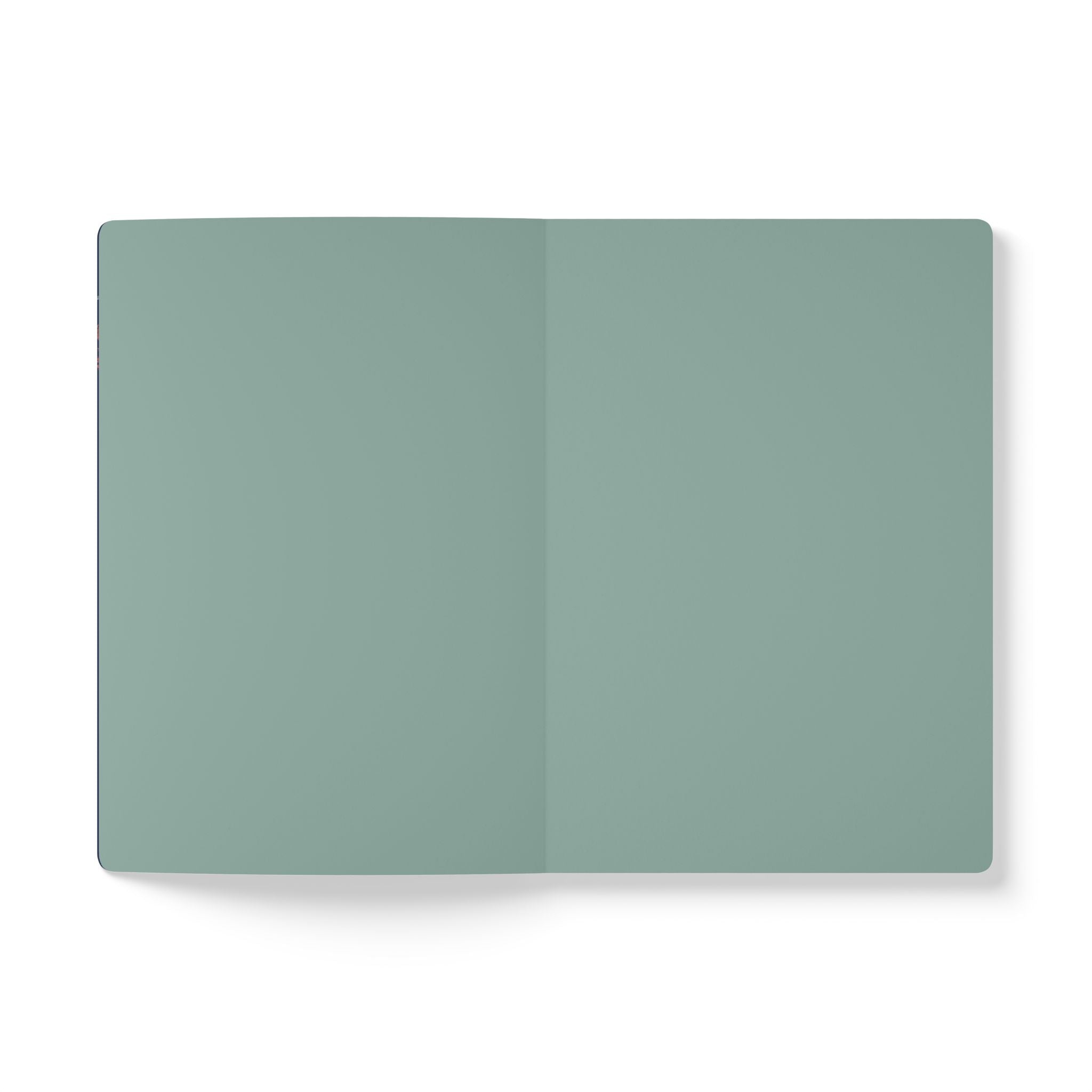 Not Today Satan Softcover Journal | Floral Notebook for Daily Affirmations & Gift