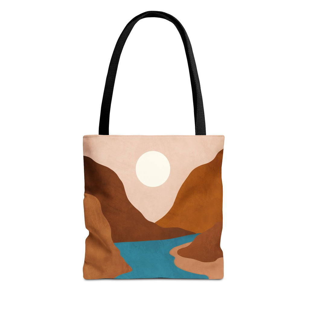 Mountain Stream Rust Tote Bag