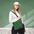 Verdant Green Butterfly and Moth Tote Bag