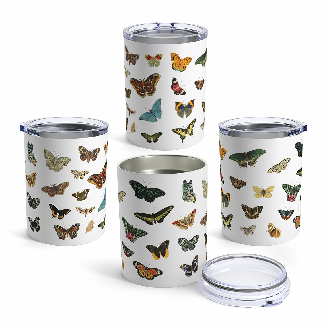 Butterfly & Moth 10oz Stainless Steel Tumbler