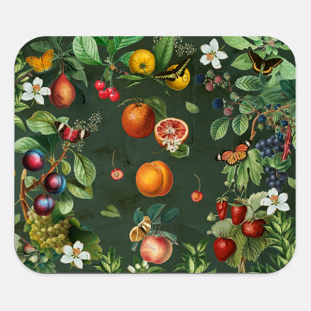 Cottagecore Fruits Mouse Pad (Rectangle)