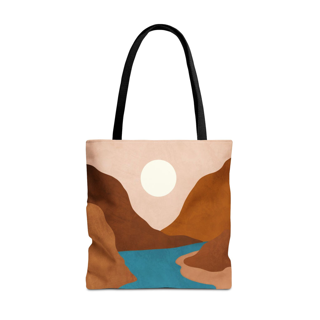 Mountain Stream Rust Tote Bag