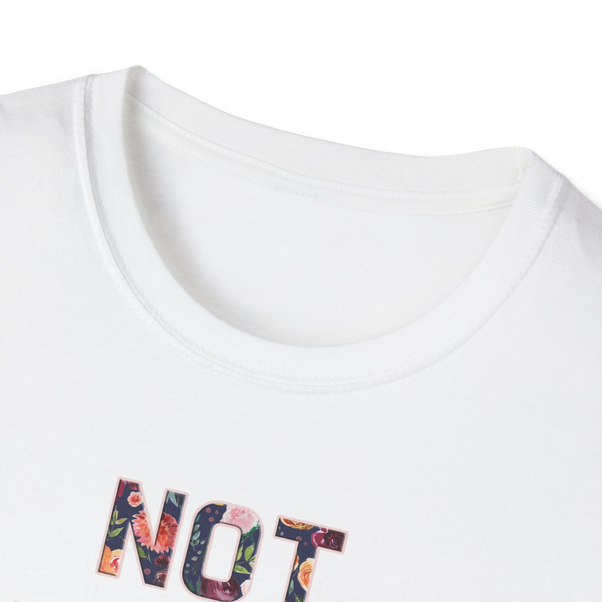 Not Today Satan Unisex Softstyle T-Shirt