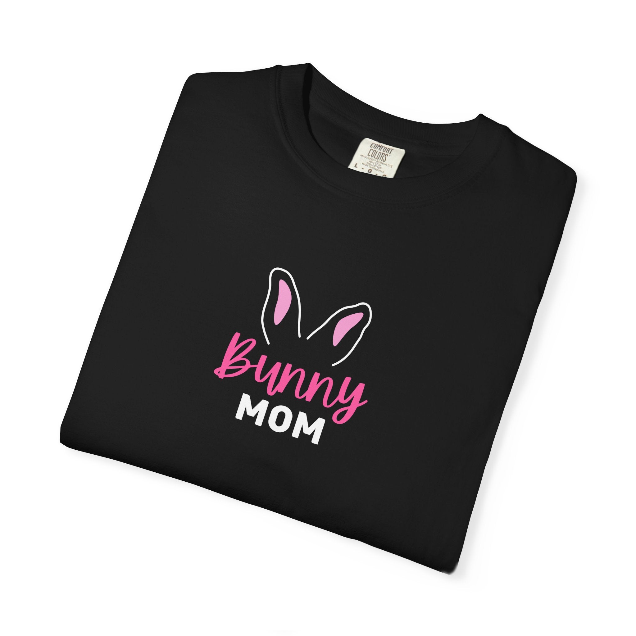 Bunny Mom T-Shirt - Rabbit Ears Comfort Colors Tee