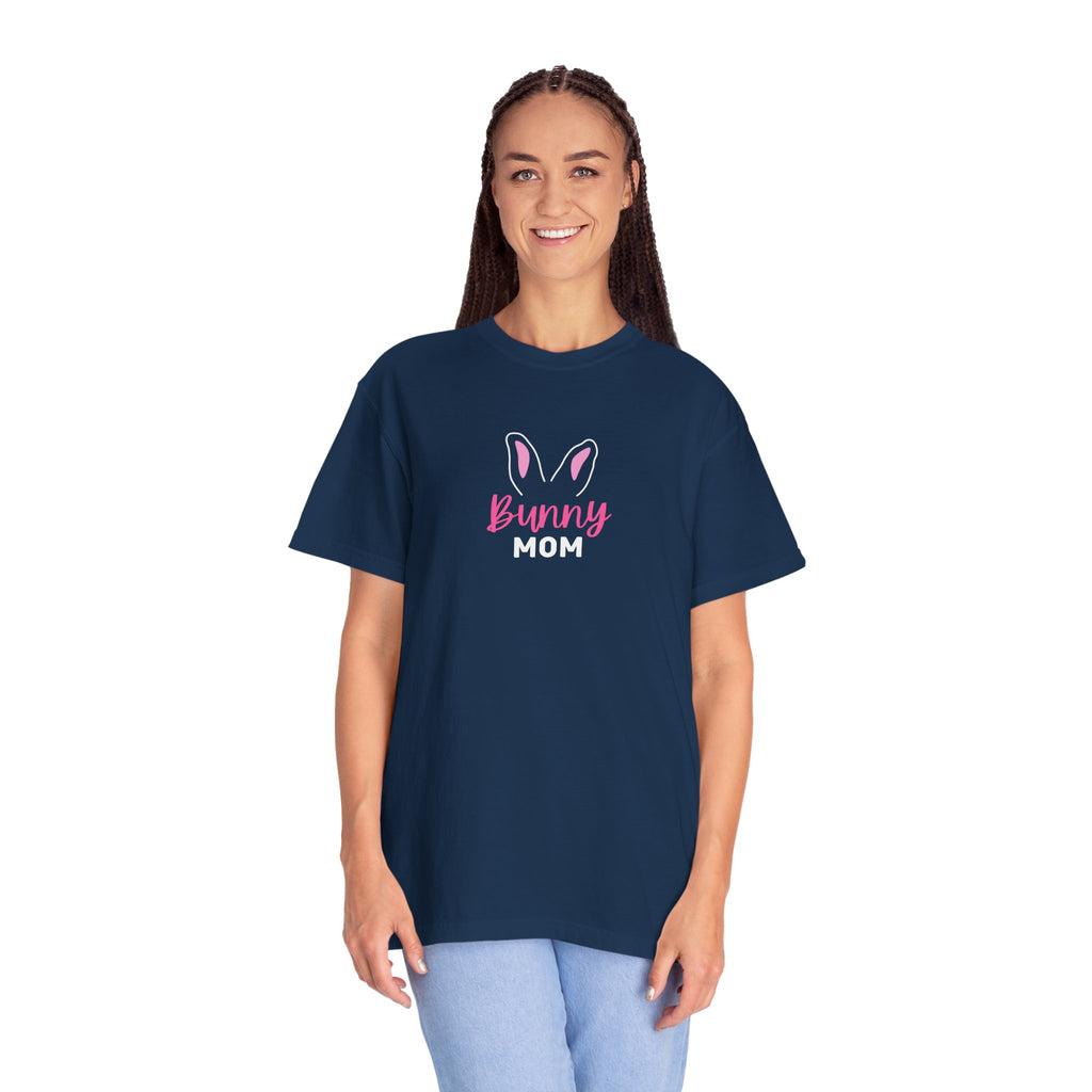 Bunny Mom T-Shirt - Rabbit Ears Comfort Colors Tee