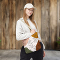Abstract Floral Line Art Tote Bag
