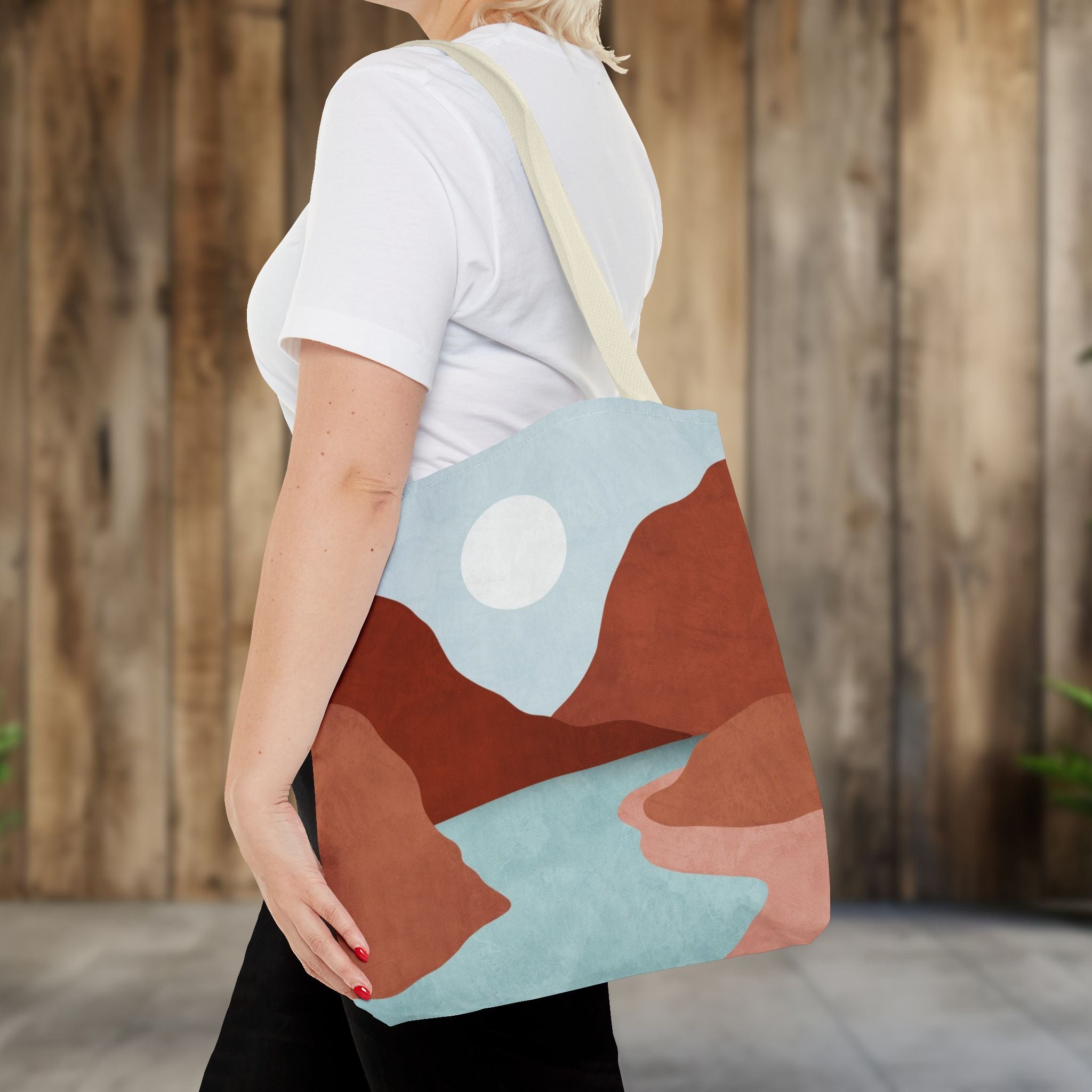 Mountain Stream Tote Bag