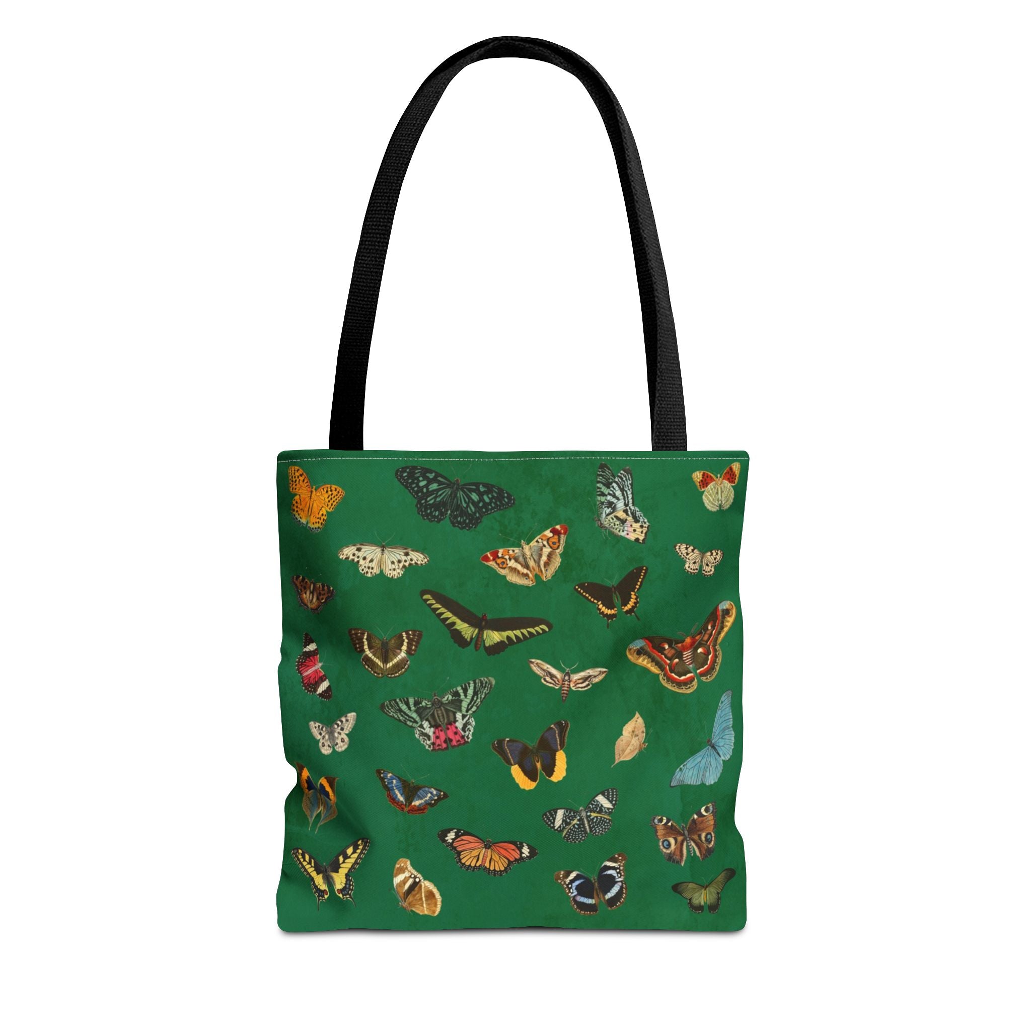 Butterfly and Moth Verdant Green Tote Bag