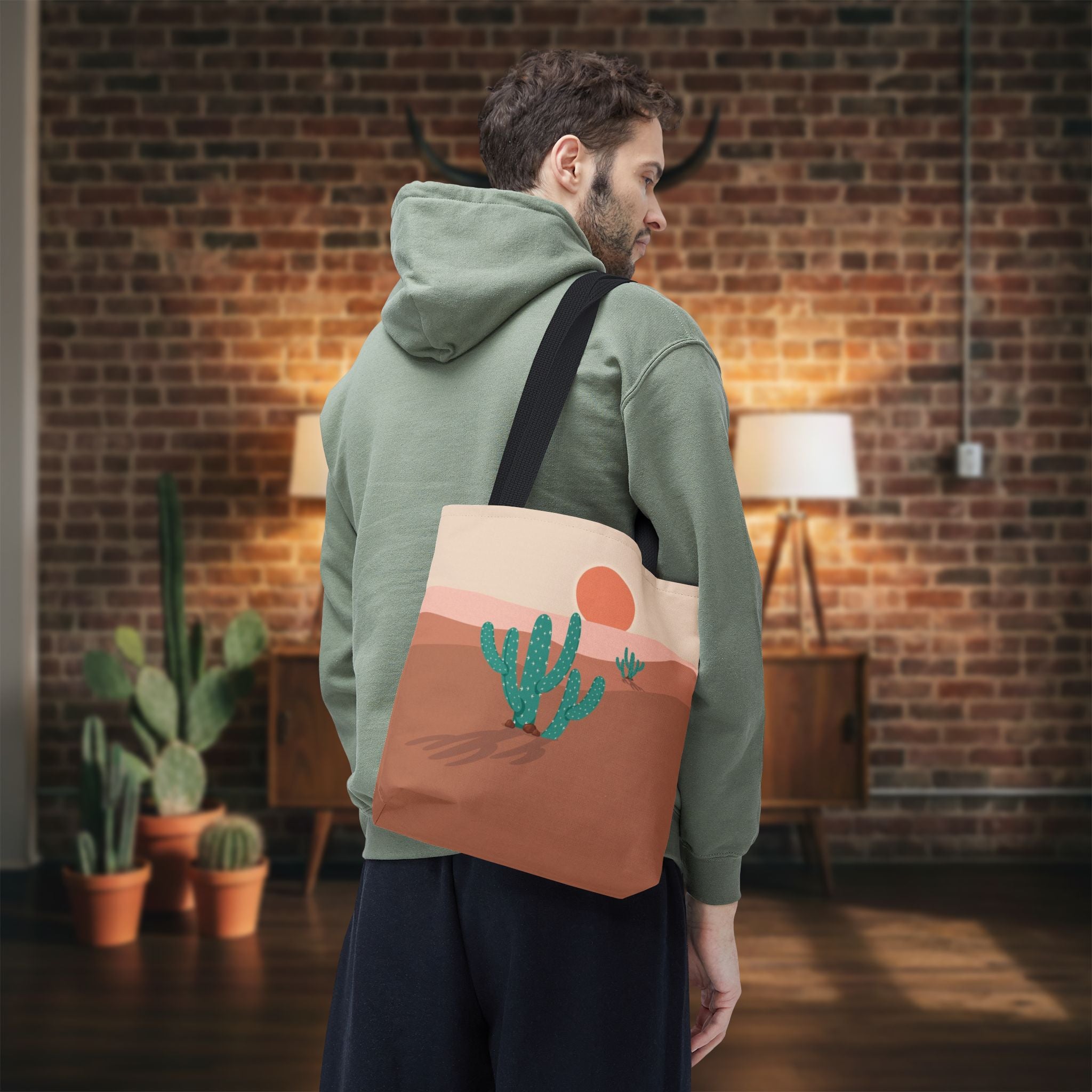 Southwest Desert Cactus Tote Bag