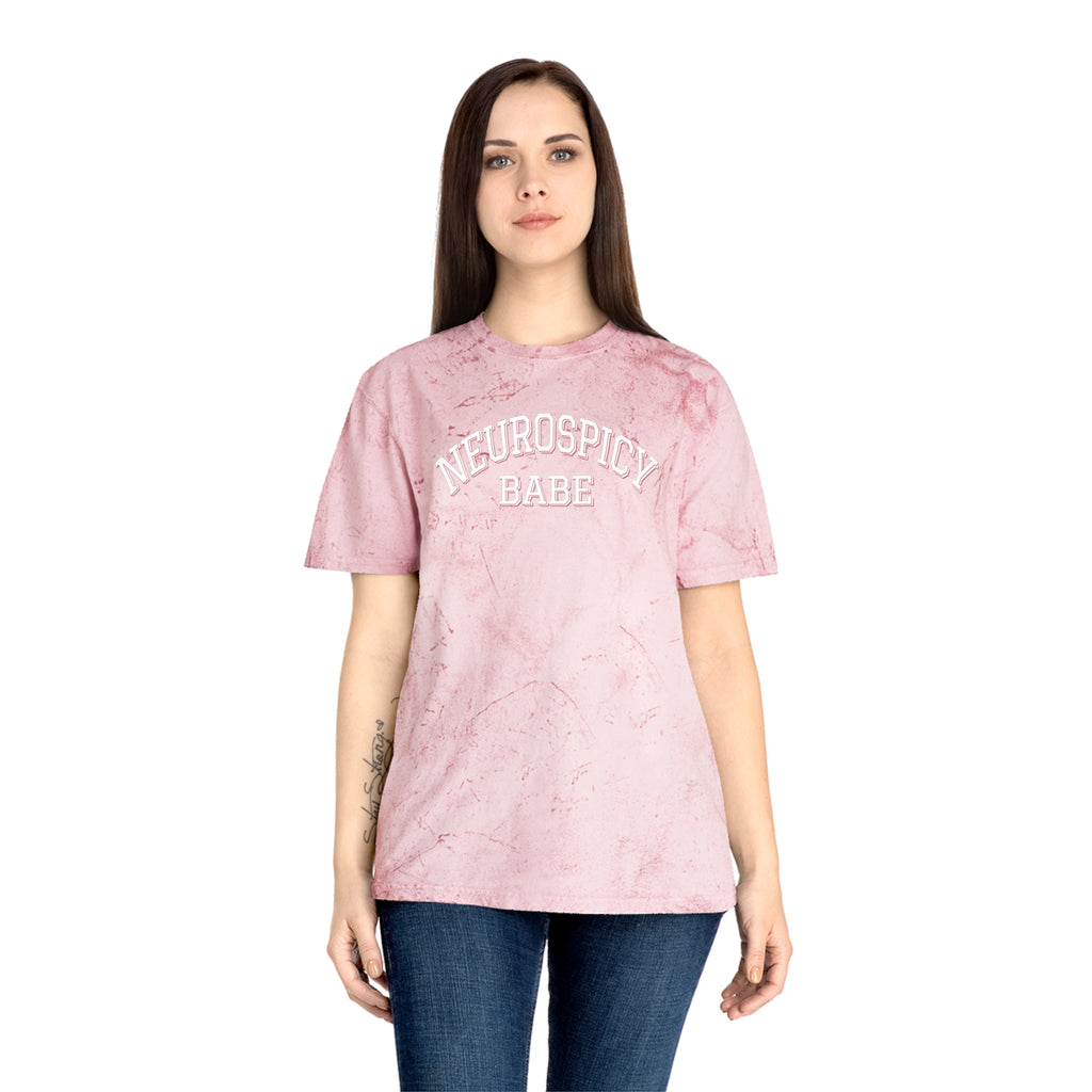 NEUROSPICY BABE Tie-Dye T-Shirt | Neurodivergent Tee