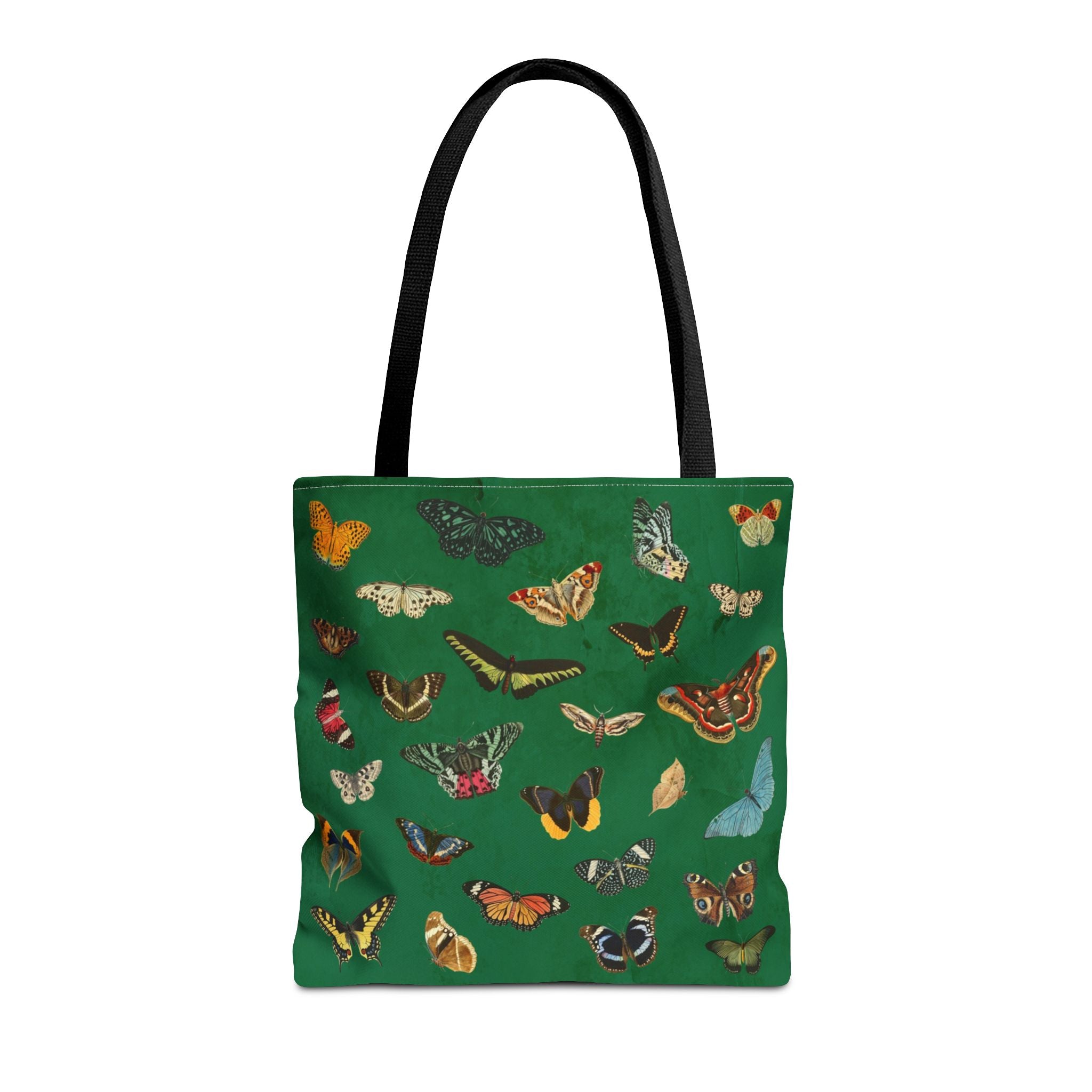 Butterfly and Moth Verdant Green Tote Bag