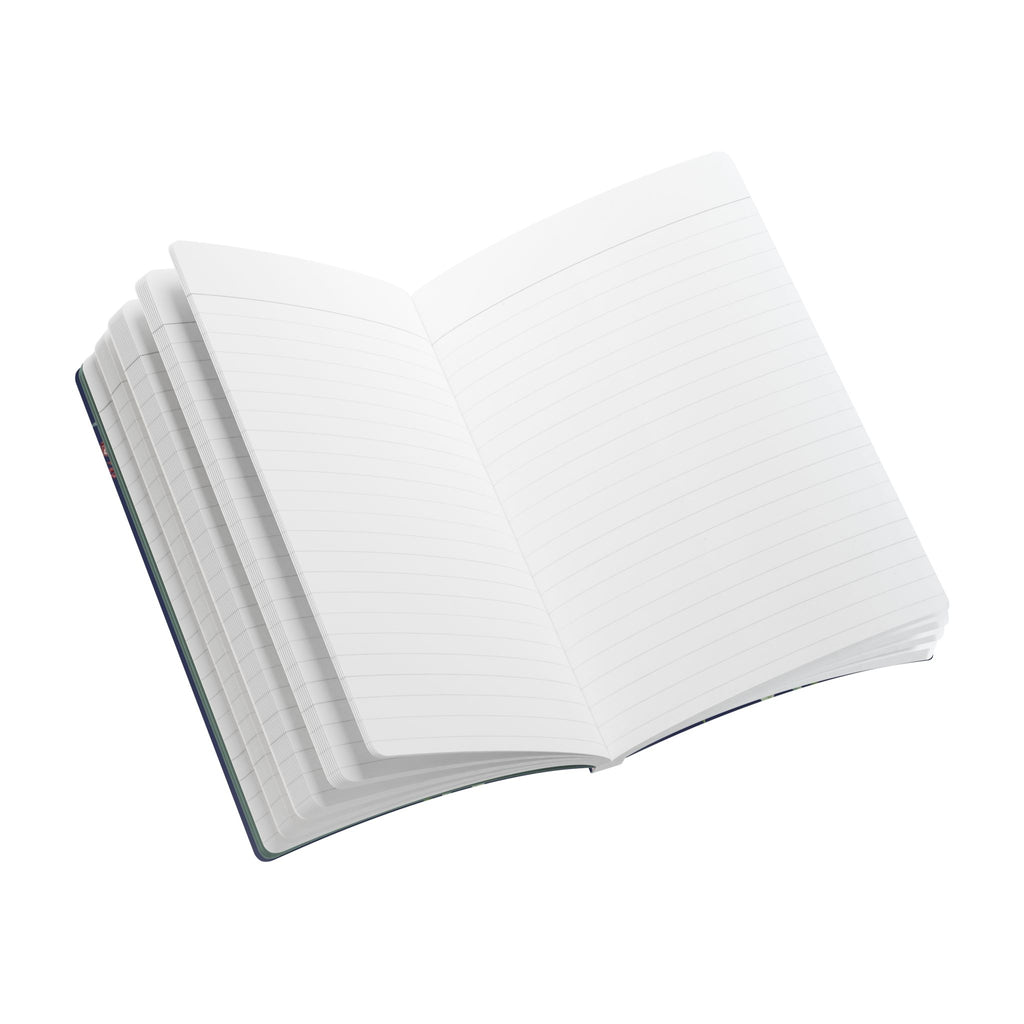 Not Today Satan Softcover Journal | Floral Notebook for Daily Affirmations & Gift
