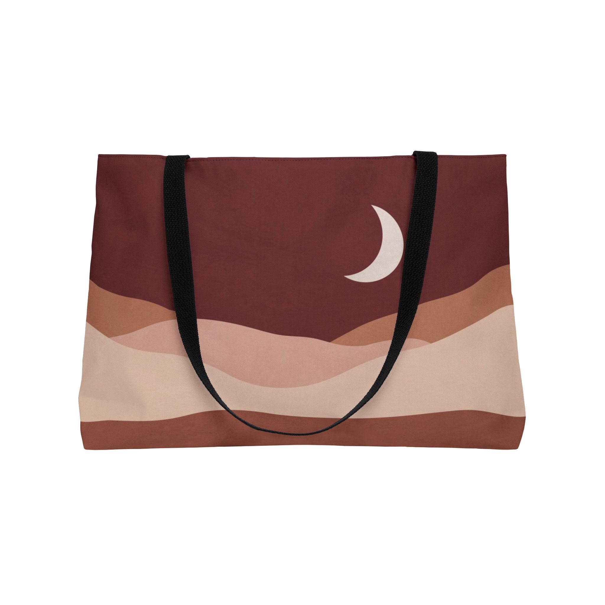 Boho Desert Weekender Tote | Madder Brown Travel Bag