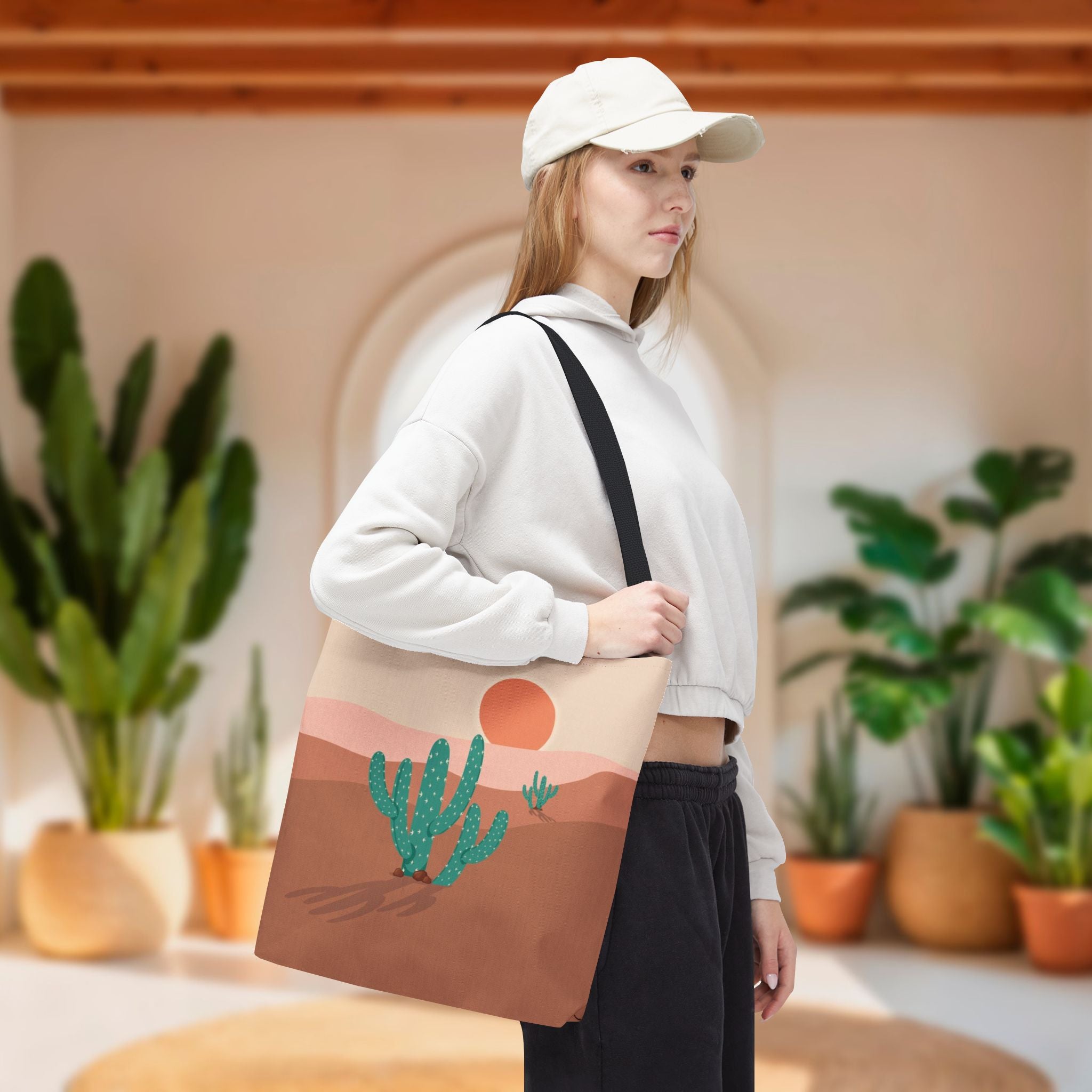 Southwest Desert Cactus Tote Bag