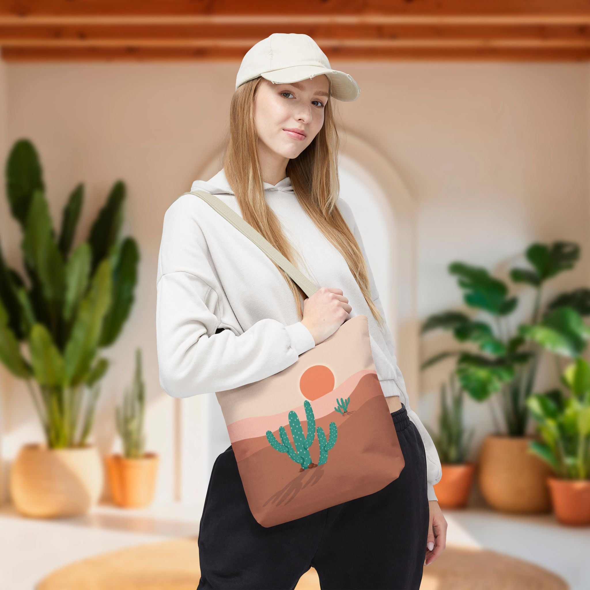 Southwest Desert Cactus Tote Bag