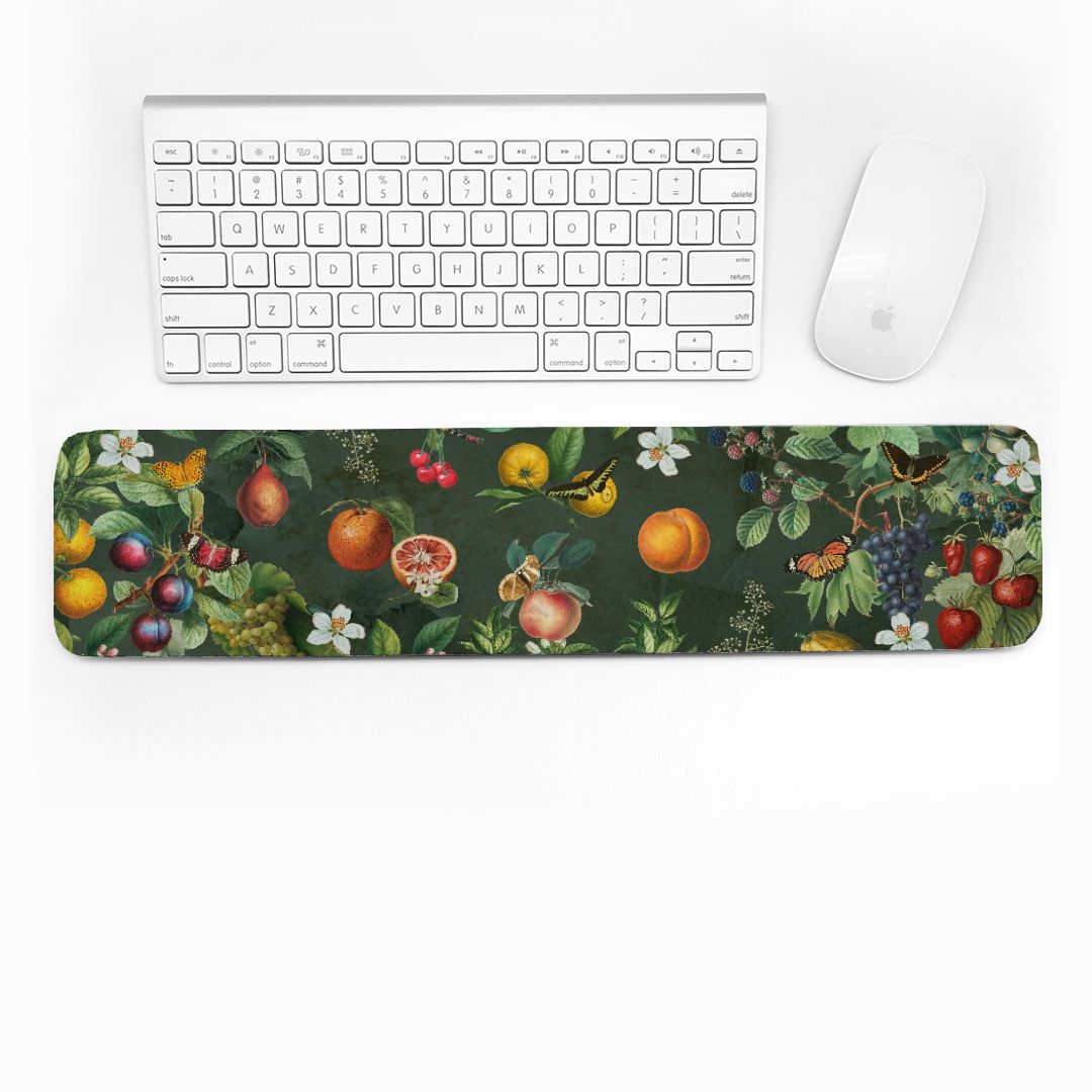 Cottagecore Fruits Keyboard Wrist Pad Rest