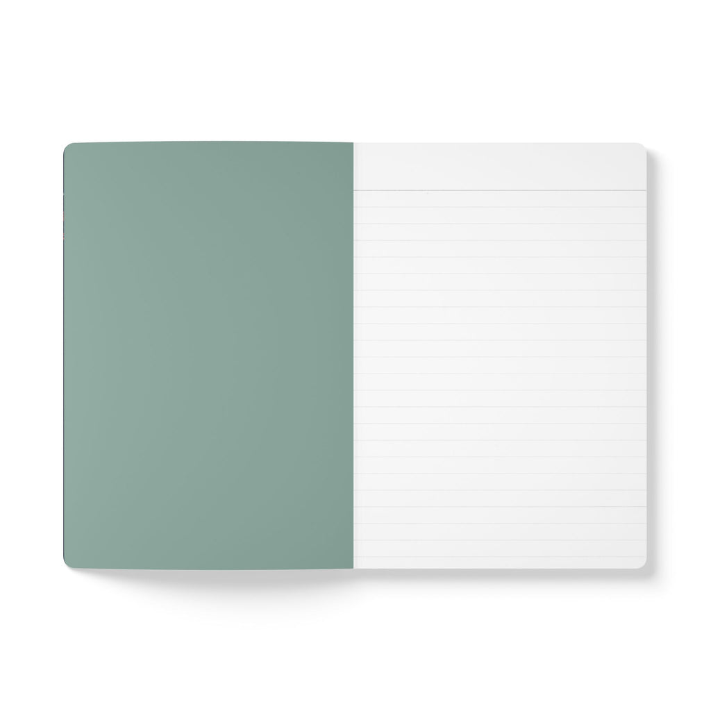 Not Today Satan Softcover Journal | Floral Notebook for Daily Affirmations & Gift