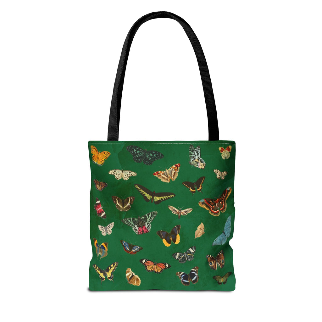 Butterfly and Moth Verdant Green Tote Bag