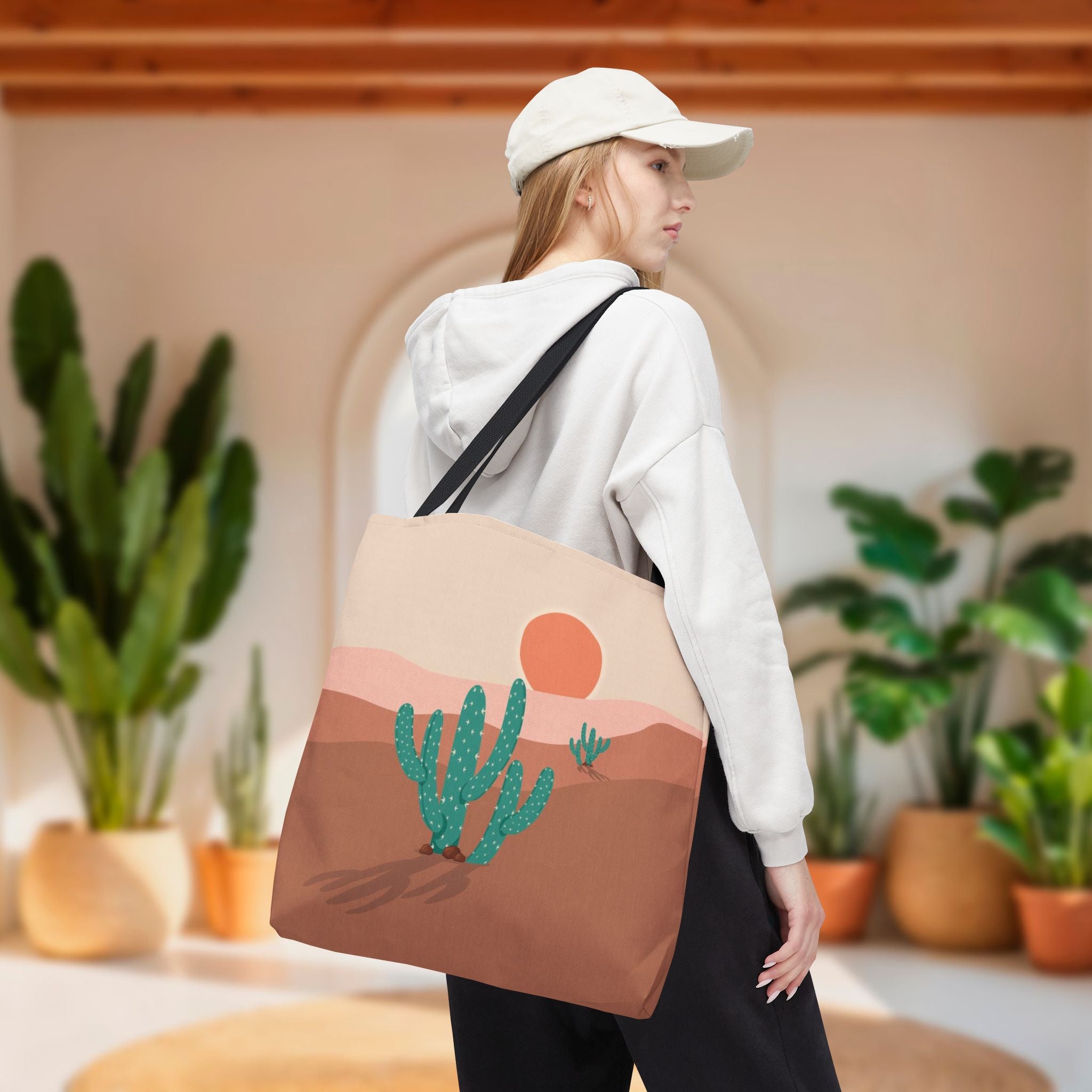 Southwest Desert Cactus Tote Bag