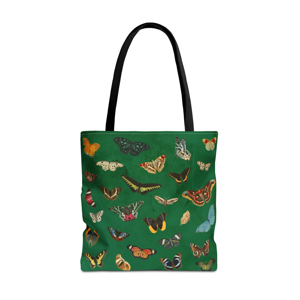 Butterfly and Moth Verdant Green Tote Bag