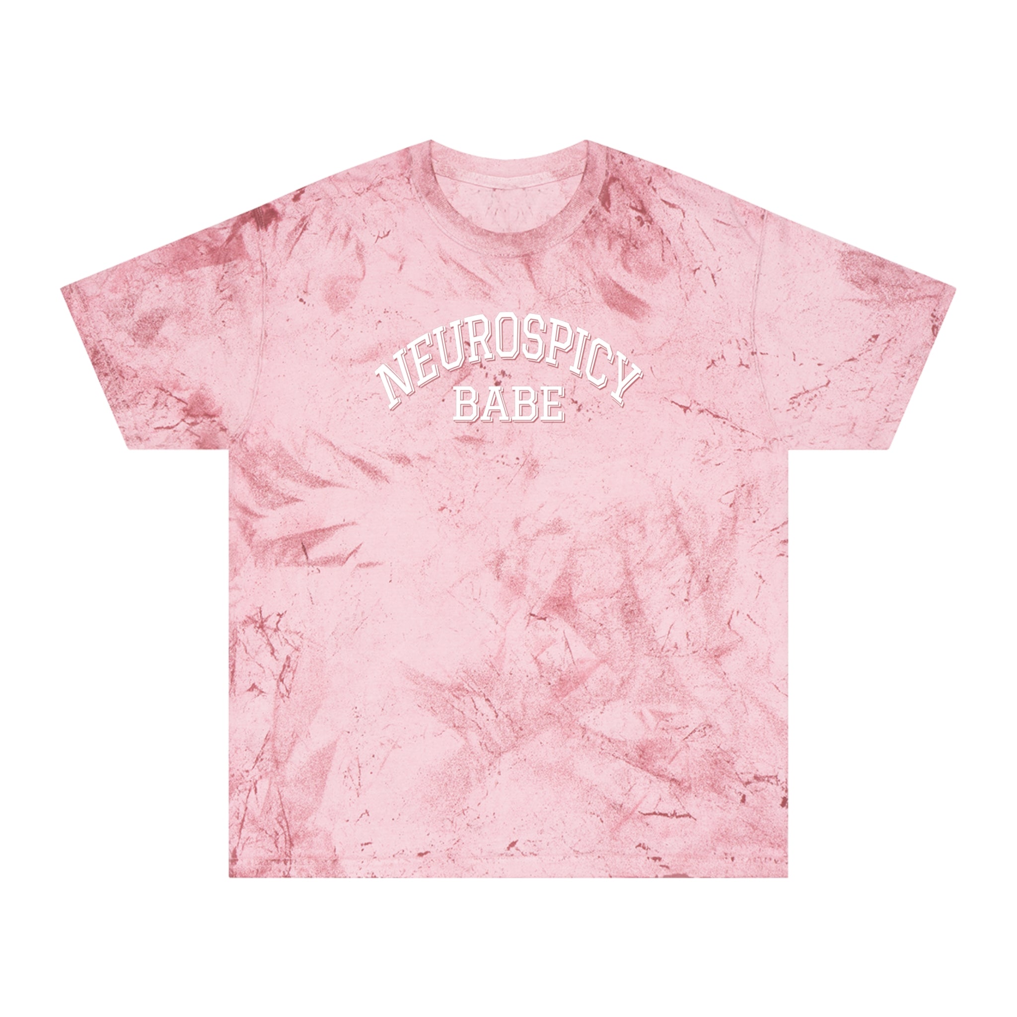 NEUROSPICY BABE Tie-Dye T-Shirt | Neurodivergent Tee