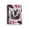 Gothic Cottagecore Journal features a Black Dutch rabbit design