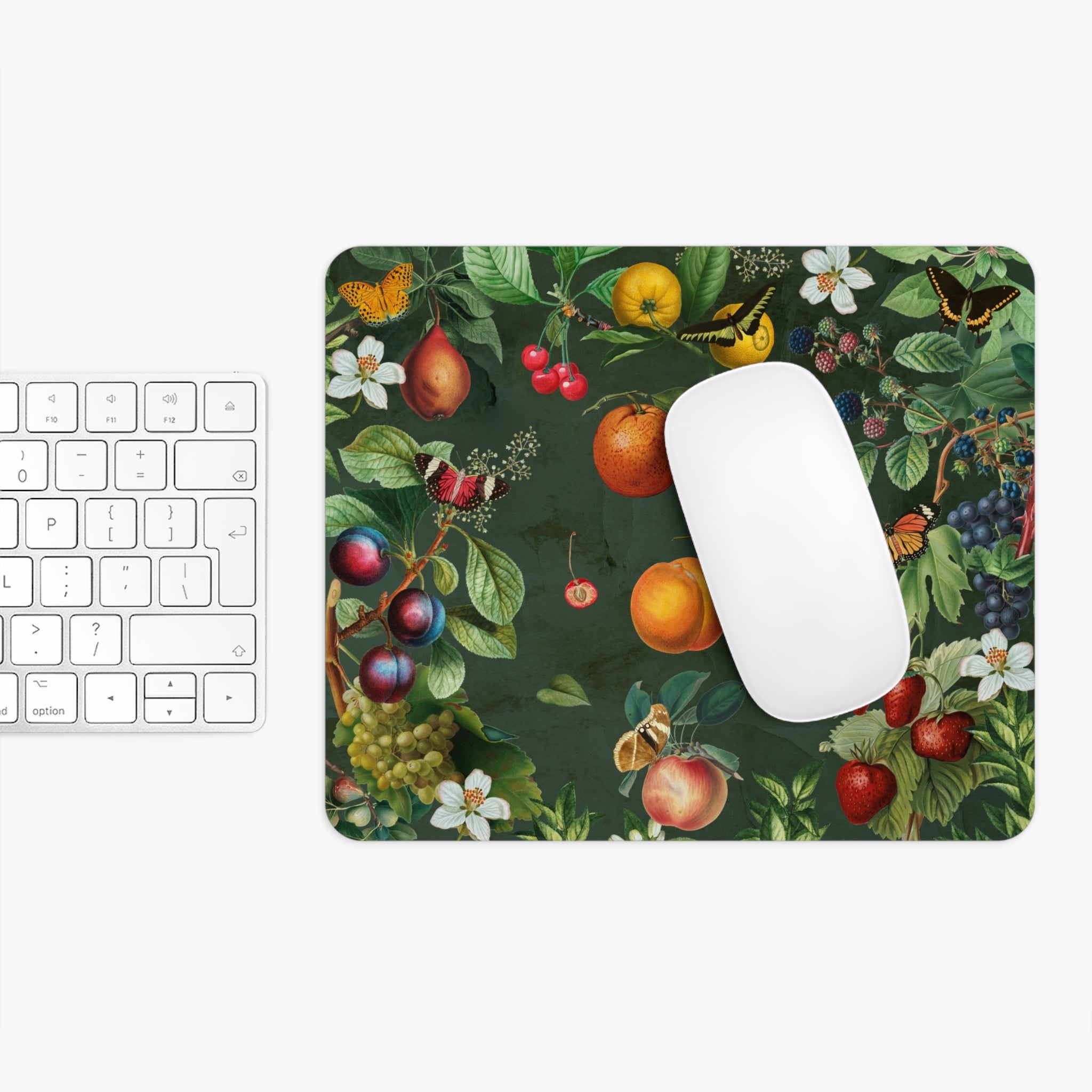 Cottagecore Fruits Mouse Pad (Rectangle)