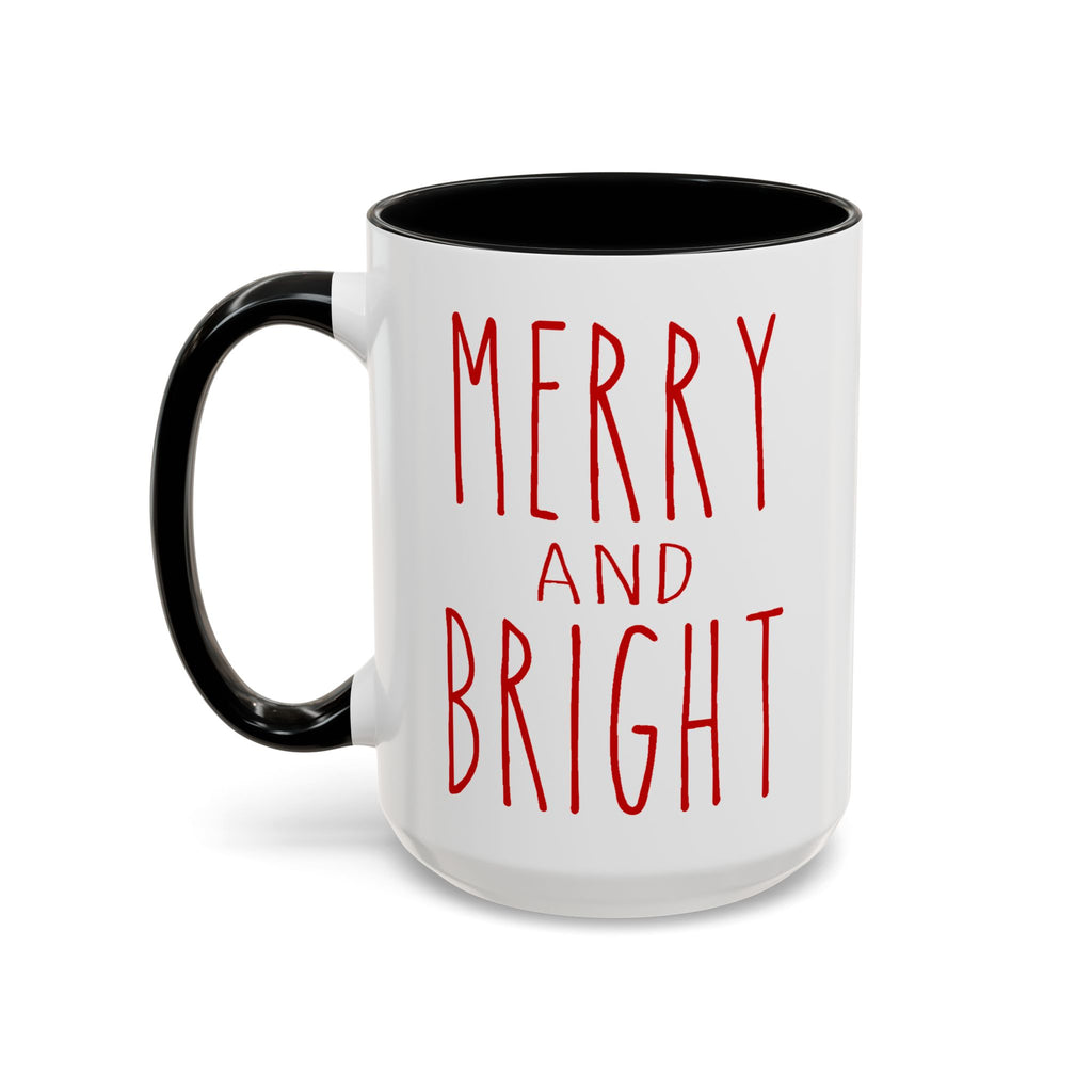 Stay merry and bright this Christmas with our festive red and white mug! Available in 11oz and 15oz sizes, perfect for coffee, cocoa, or gifting.